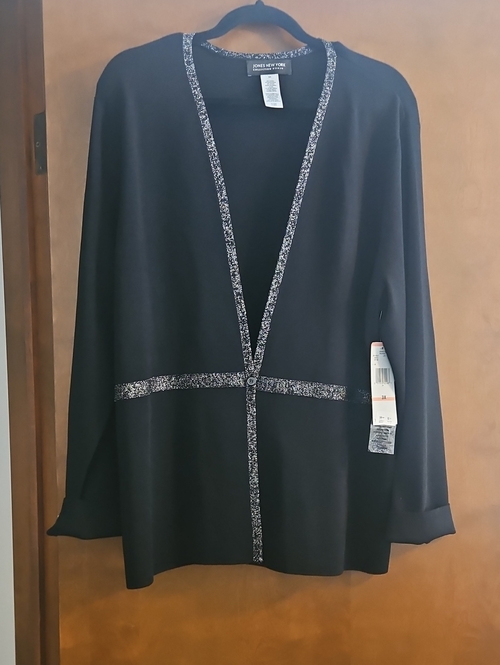 Jones NEW YORK Jacket 22 Inch Pit To Pit 28 Length. Pristine Had to Reposh